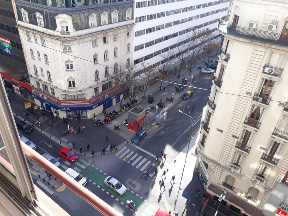 Ferienwohnung 4 Ventanales Sobre La Avenida Corrientes Buenos Aires Exterior foto