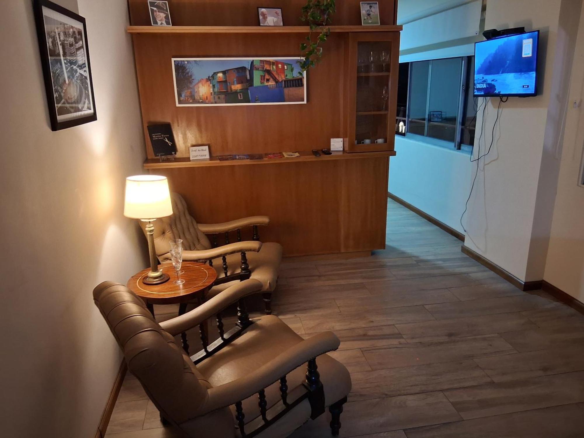 Ferienwohnung 4 Ventanales Sobre La Avenida Corrientes Buenos Aires Exterior foto